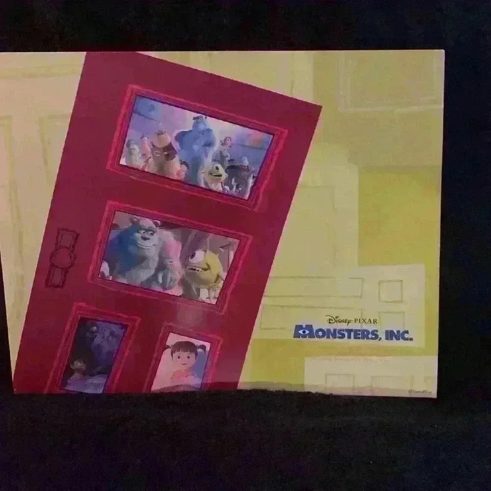 Vintage Disney Monster Inc. exclusive lithograph portfolio set of 4 - Picture 2 of 12